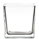 Vaso in vetro Hatchet cubo 10x10x10cm
