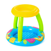 Bestway babybad fruit met zonnescherm, 91x81cm - afbeelding 2