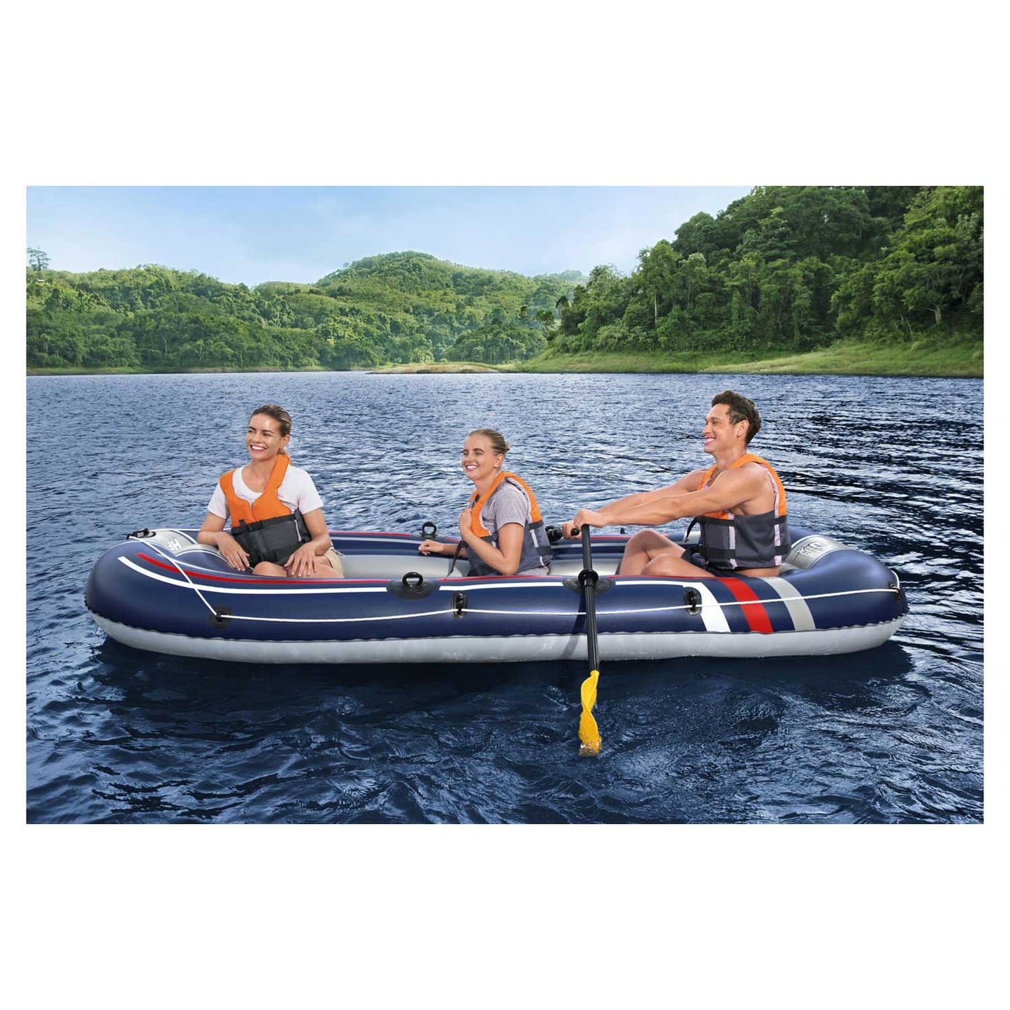 Paddel di plastica bestway idro force, 124 cm