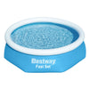 Bestway piscina set rapido gonfiabile intorno a 244x66 cm 57265