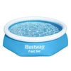 Bestway Zwembad Fast Set opblaasbaar rond 244x66 cm 57265