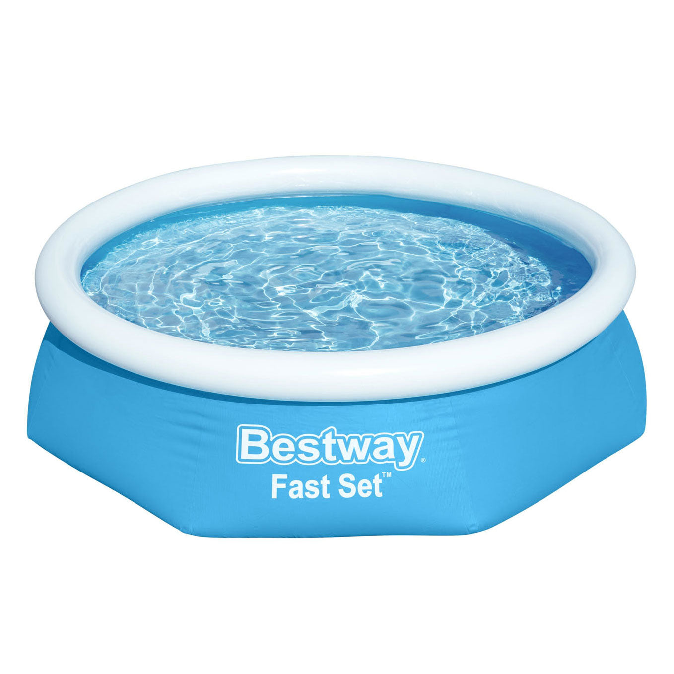 Bestway Natwimming Piscina Fast Set Inflable alrededor de 244x66 cm 57265