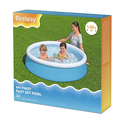 Bestway mi primera ronda de piscina rápida, 152 cm