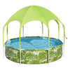 Bestway my first frame zwembad splash-in-shade play rond met uv zonnescherm, 244cm