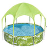 Bestway my first frame zwembad splash-in-shade play rond met uv zonnescherm, 244cm