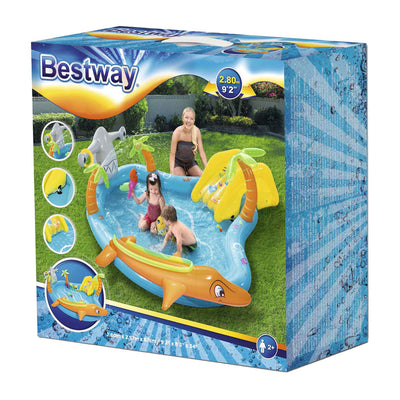 Bestway PlayCenter Speelbad con accesorios Blue Orange