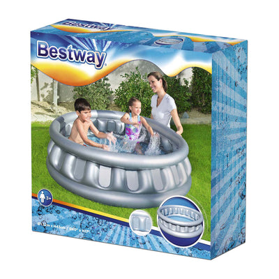 Piscina gonfiabile bestway 152 x 33 cm di colore argento 3+