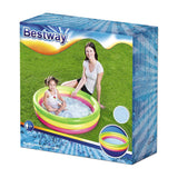 Bestway kinderbad rond kleuren, 102cm - afbeelding 1