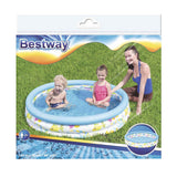 Bestway kinderbad rond coral reef crew play pool 122 - afbeelding 1