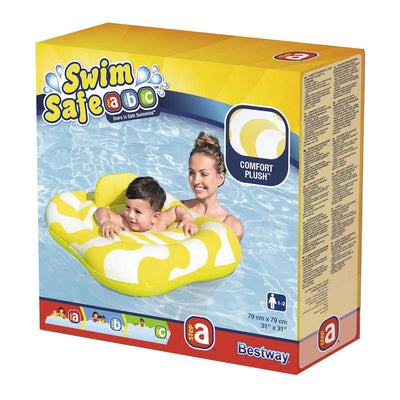 Bestway Natwimming SEAT Comfort Plush Wavy Square, 1-2 años