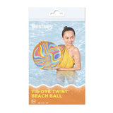 Bestway strandbal tie-dye twist strandbal, 34cm - afbeelding 1
