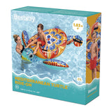 Bestway rider mediteraans opblaas schildpad, 186cm - afbeelding 1
