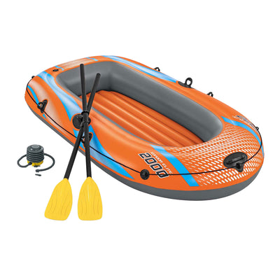 Bestway kondor 2000 barca gonfiabile set 2 persone arancione