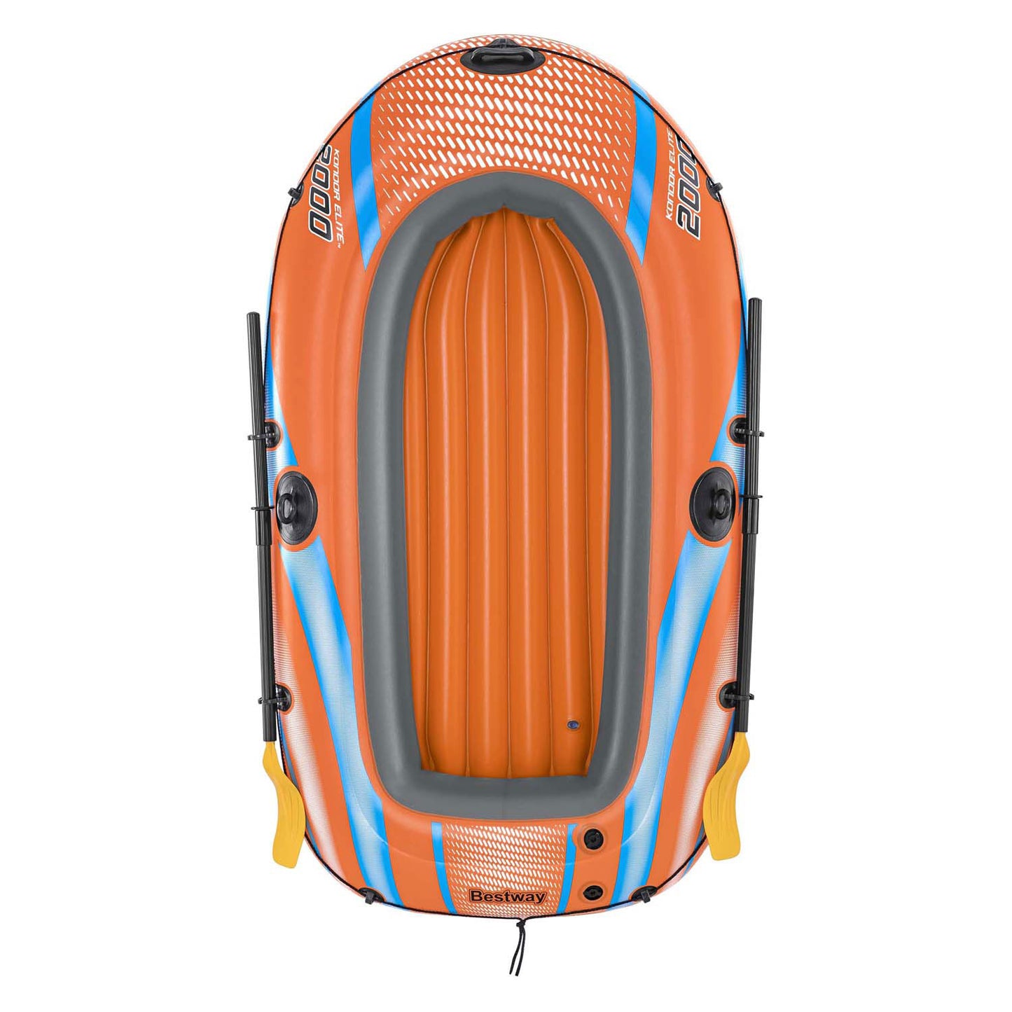 Bestway Kondor 2000 Barco inflable Set 2 personas naranja