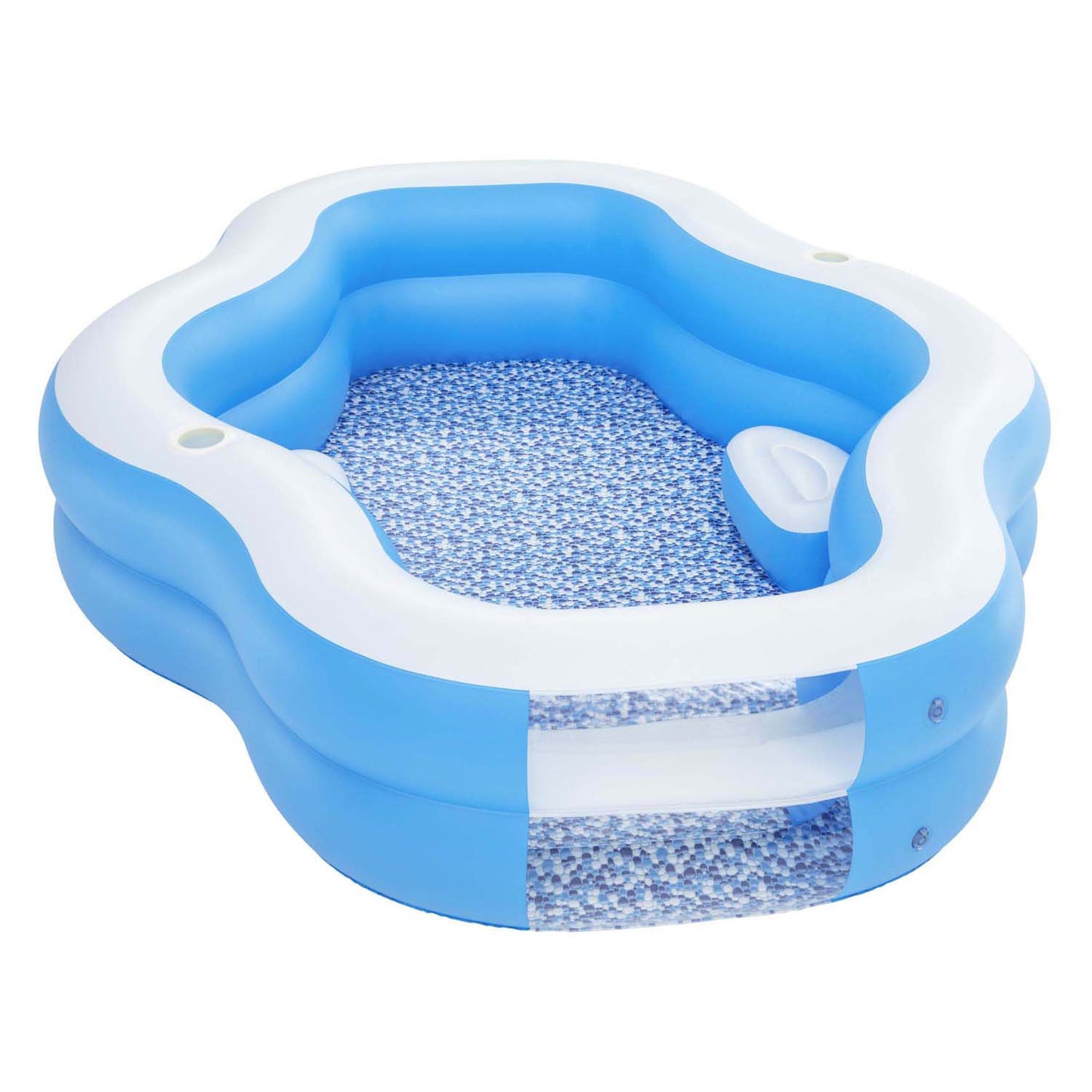 Piscina bestway Splashview 270x198x51 cm blu e bianco
