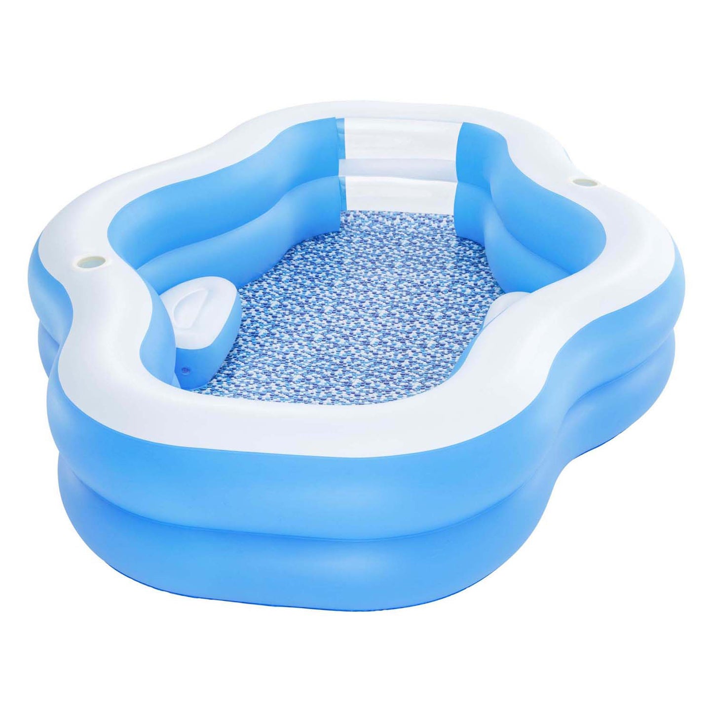 Piscina bestway Splashview 270x198x51 cm blu e bianco