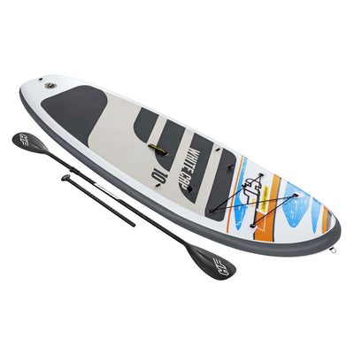 Bestway - set SUP convertibile con cappuccio bianco idroelettrico