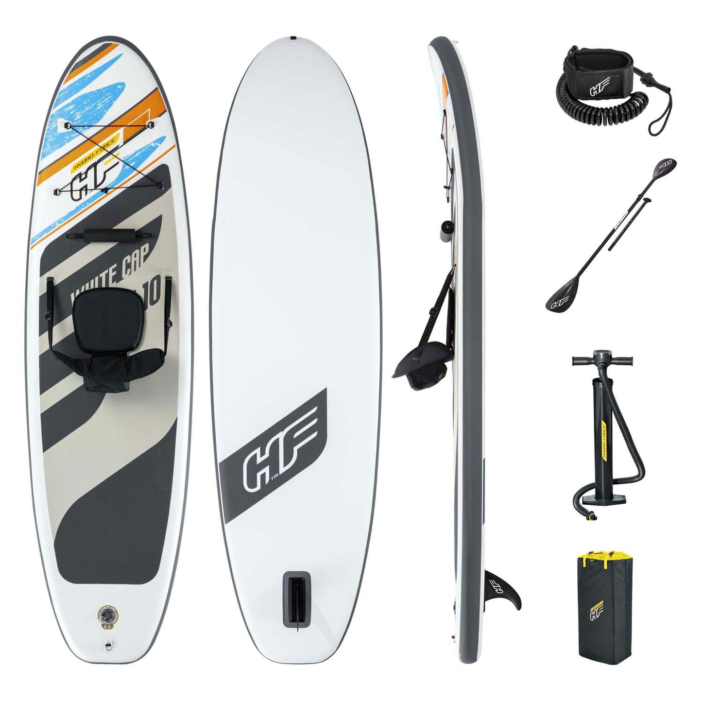 Bestway - Set Convertible Sup con Cap White Cap White de Hydro Force
