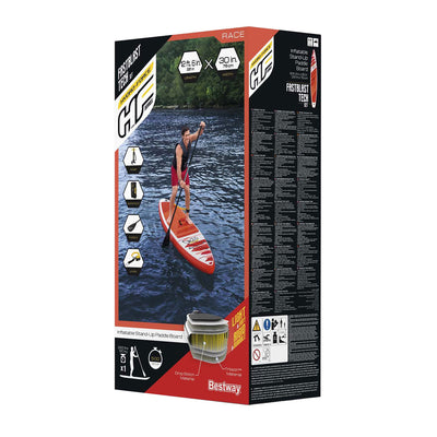 Bestway Sup Hydro-Force FastBlast Tech Set gonfiabile 381x76x15 cm