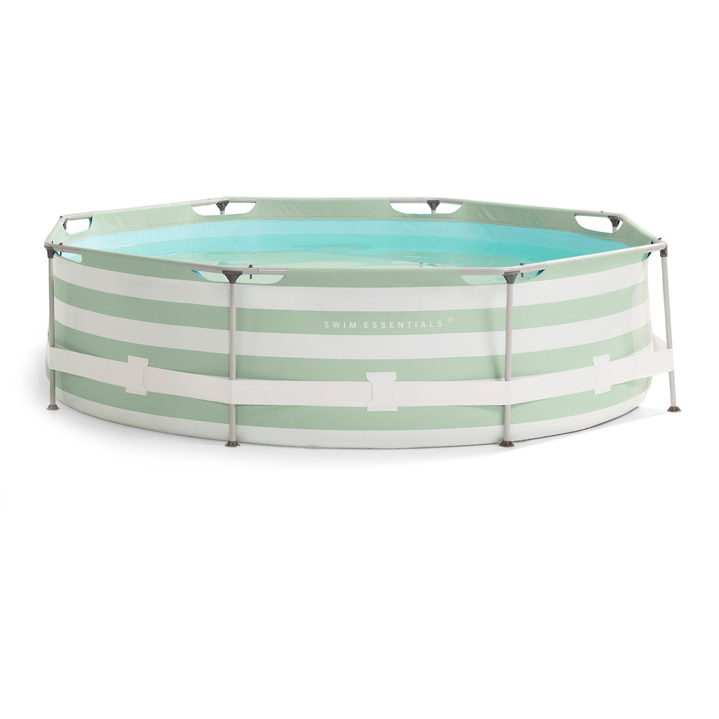 Esencia | Piscina de diseño blanco verde alrededor de 305x76 cm
