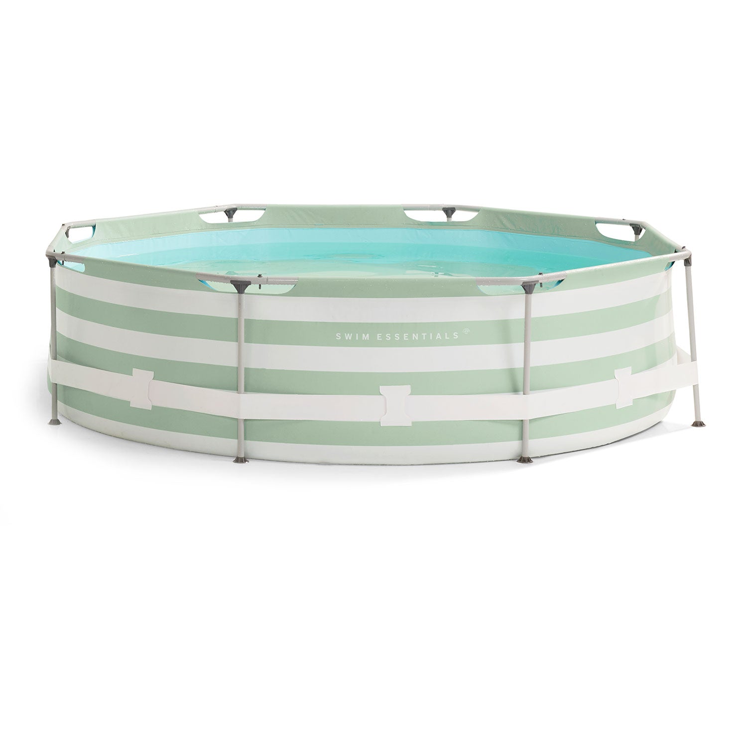 Esencia | Piscina de diseño blanco verde alrededor de 305x76 cm