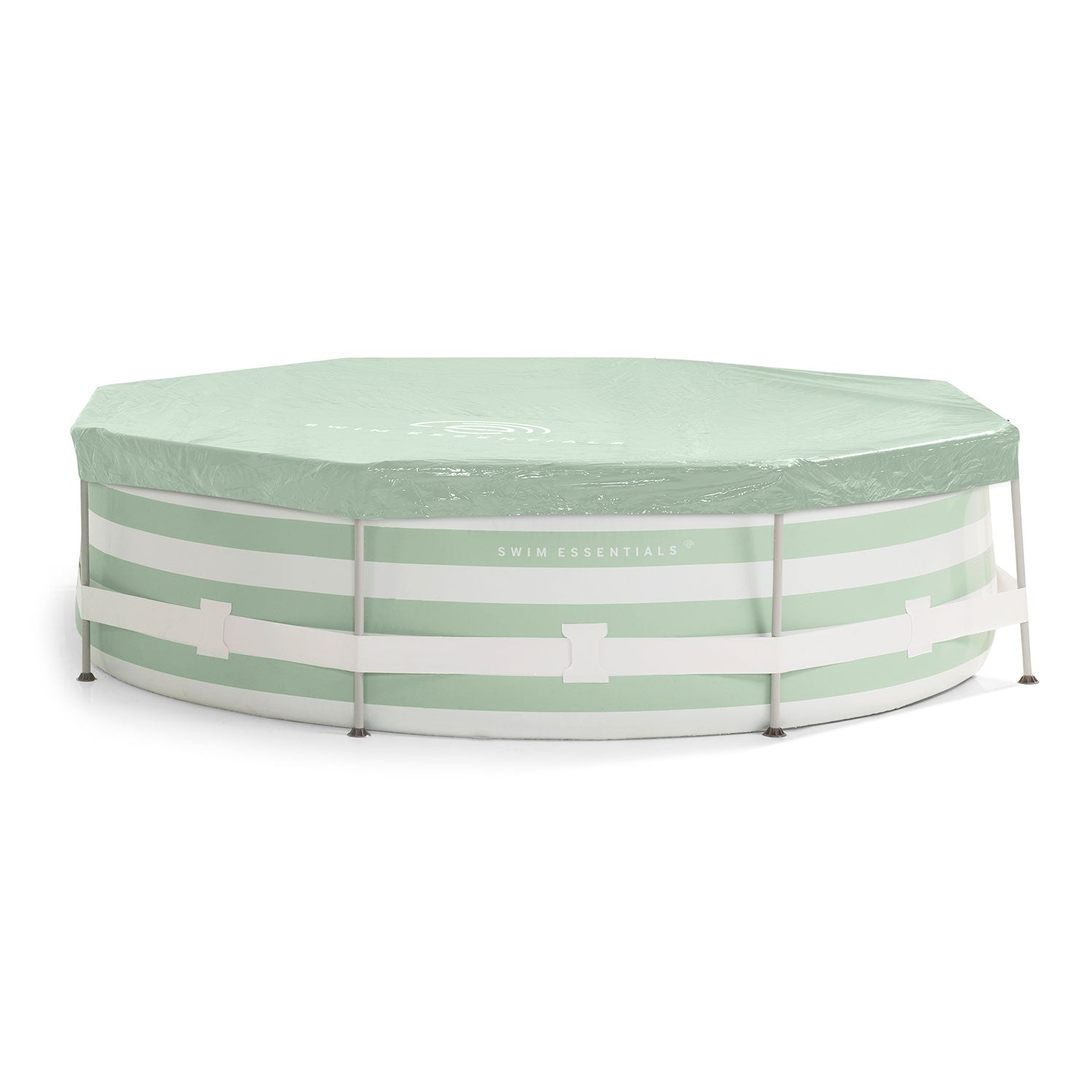 Esencia | Piscina de diseño blanco verde alrededor de 305x76 cm