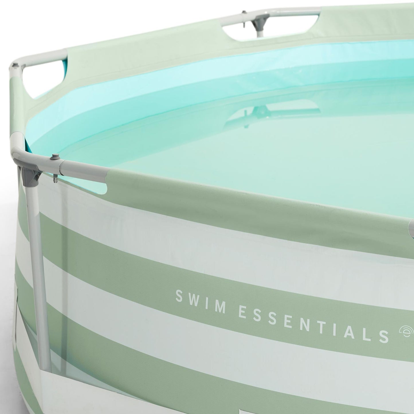 Esencia | Piscina de diseño blanco verde alrededor de 305x76 cm
