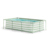 Piscina de rayas verdes de lujo de lujo de lujo, 260 cm