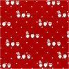 Papel de regalo Creativ company, gnomo navideño escandinavo, A: 50 cm, 80 gr, rojo, 5 m 1 rollo