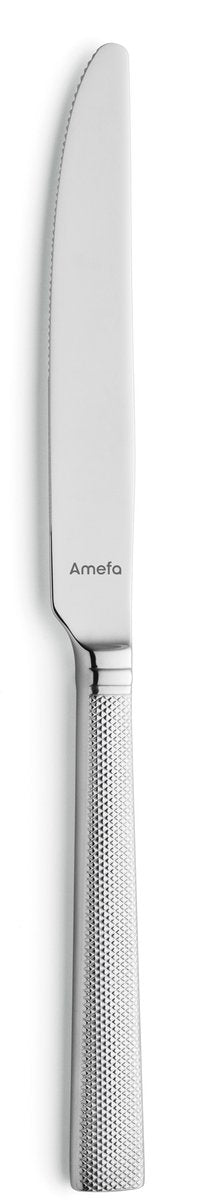 Amefa jewel - 2-delige tafelmesset - hoogglans - zilverkleurig