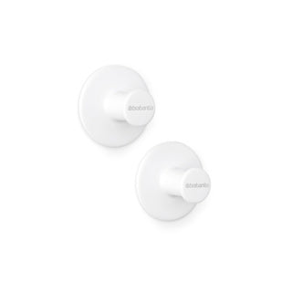 Brabantia Brabantia Rinnova i ganci di asciugamani 2 pezzi bianchi