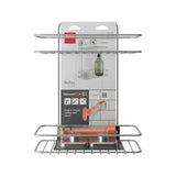Badkamer rek rechthoekig vacuum fix 26x13x35 cm - afbeelding 1
