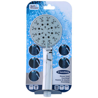 Cabezal de ducha 24x10x5 cm 5 funciones
