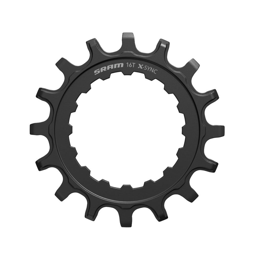 Sram Sprocket F.Bosch 16t., Steel, Black