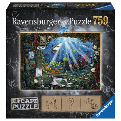 Ravensburger Escape Room Puzzle - de submar, 759º.