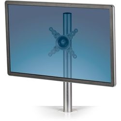 Braccio porta monitor singolo 140 x 431,30 mm grigio