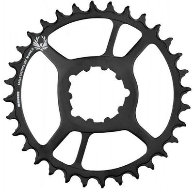 Anello a catena Sram X-Sync2 34 Denti in acciaio nero