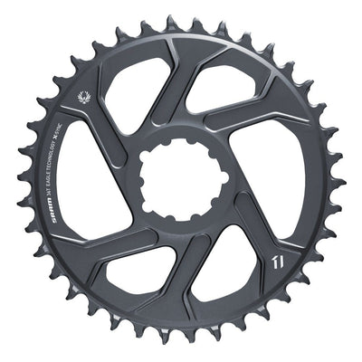 Anillo de cadena SRAM X-Sync2 SL 36T. Gris lunar alu