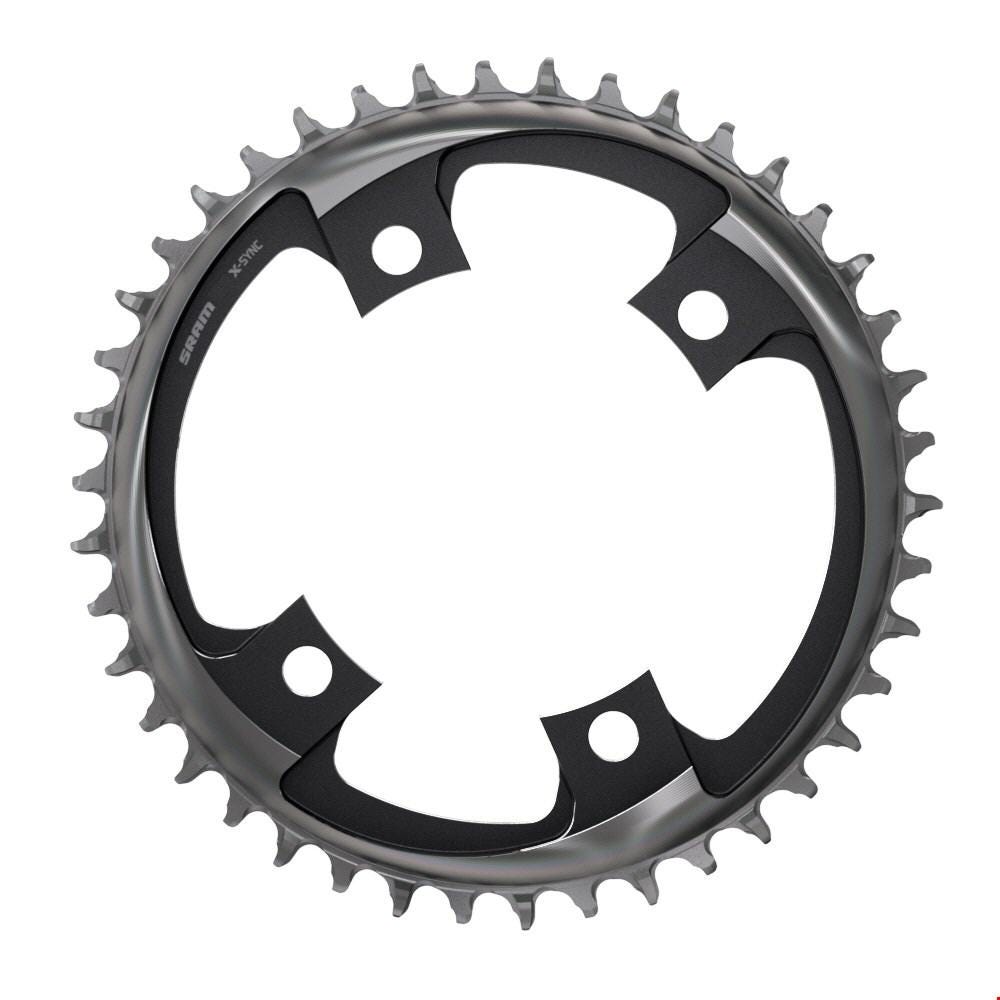 Sram kettingblad 44t 107 bcd x-sync zwart
