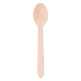 Cucchiaio usa e getta in legno 16 cm, 50 °. - afbeelding 1