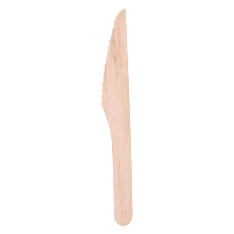 Madera de cuchillo desechable 16 cm, 50º.