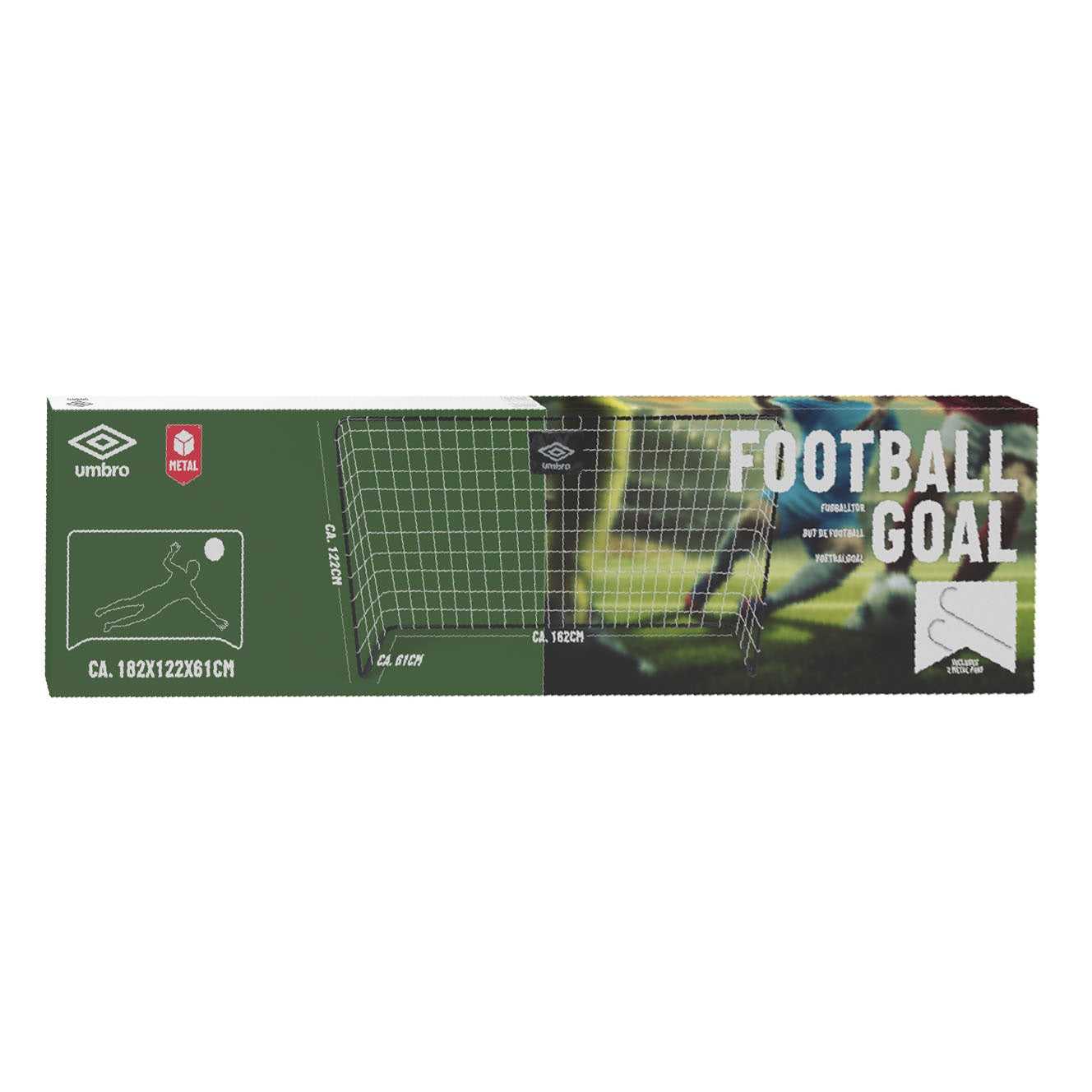 Umbro voetbaldoel groot