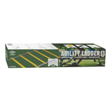 Umbro loopladder - 4 meter - speed ladder - agility ladder - voetbal trainingsmateriaal - incl. grondpinnen en opbergtas - geel - afbeelding 2