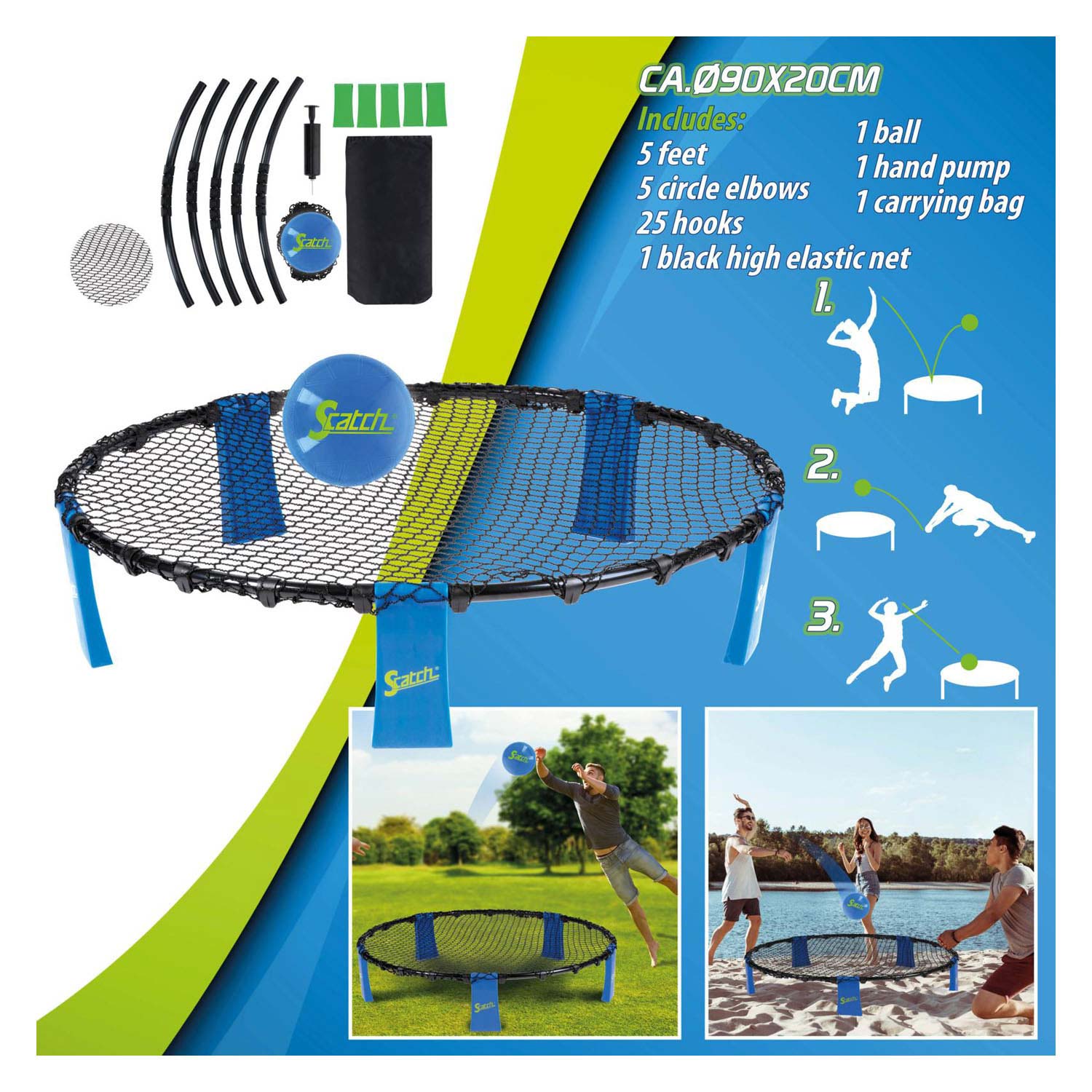 Catch and throw game spyderball