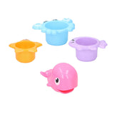 Bath cups Animals, 4dlg. - afbeelding 4