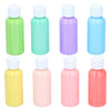 Merkloos sans marque acrylverf pastel set kinderverf 4 flesjes multi kleuren 80ml.