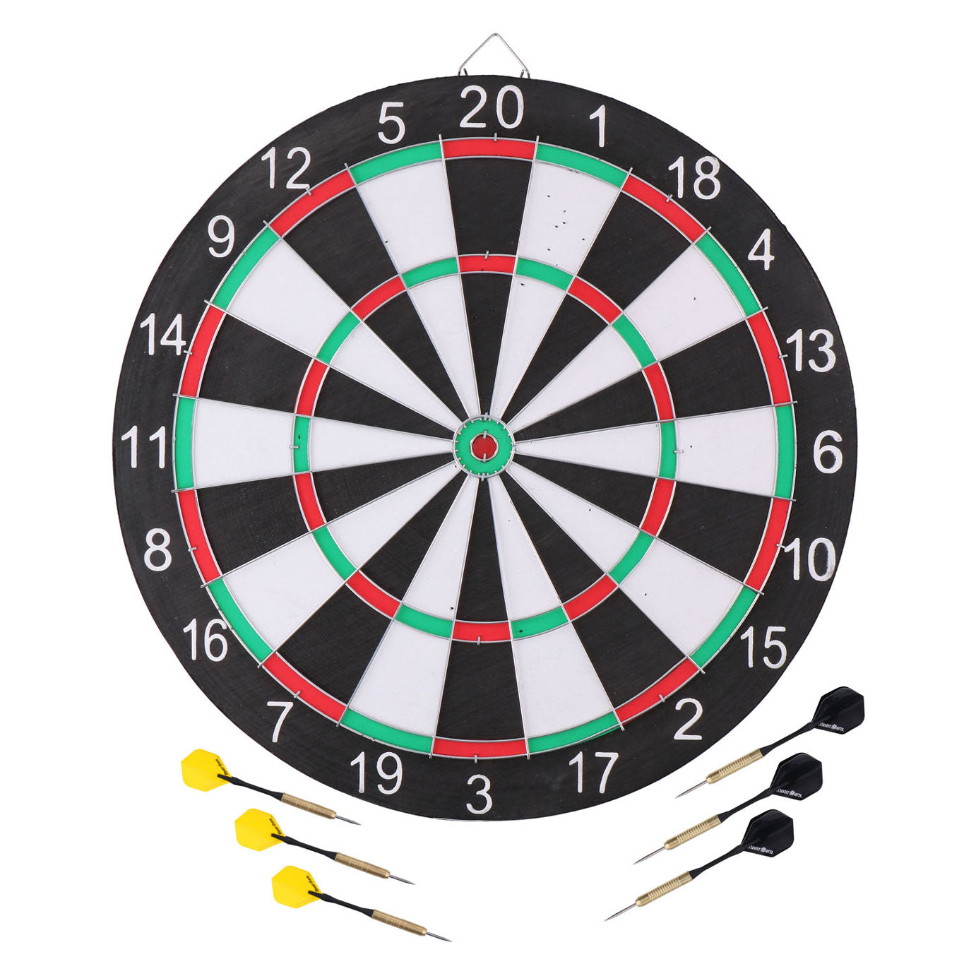 Masterdarts master darts dartboard set met scorebord