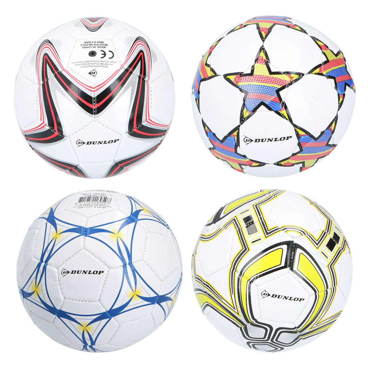 Dunlop Football con impresión, 15 cm