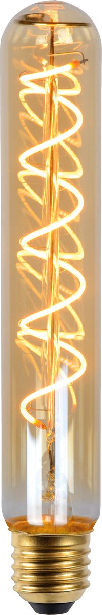 Lucide t32 - lámpara de incandescencia - ø 3,2 cm - LED regulable - E27 - 1x4,9W 2200K - ámbar