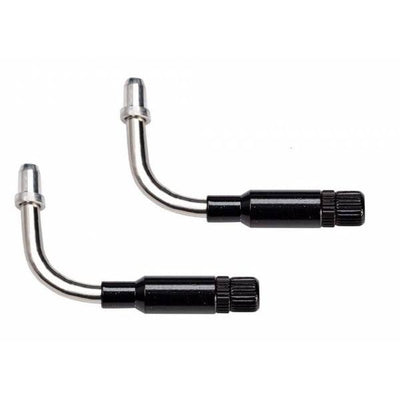 Elvedes Curve a V regolabili a 90°Elvedes modello corto in acciaio inox (2 pezzi)